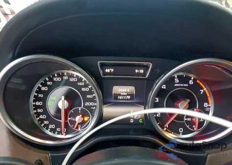 2015 Mercedes-Benz Ml 63 Amg z USA, uszkodzony, nr VIN 4JGDA7EB1FA484888